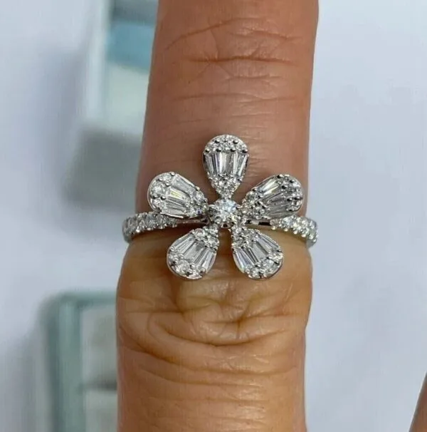 Round Solitaire Anniversary Ring