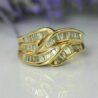 Baguette Half Eternity Ring