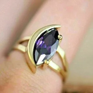 Marquise Birthday Gift Ring