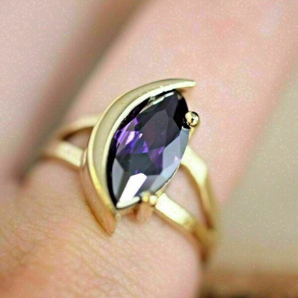 Marquise Birthday Gift Ring