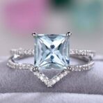 Princess Anniversary Ring Set