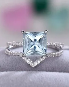 Princess Anniversary Ring Set