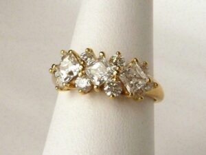Princess Wedding Band Ring