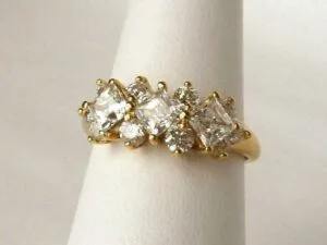 Princess Wedding Band Ring