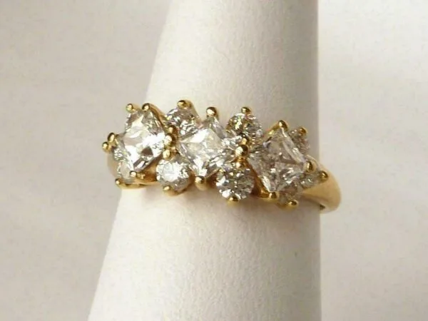 Princess Wedding Band Ring