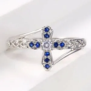 Round Solitaire Birthday Ring