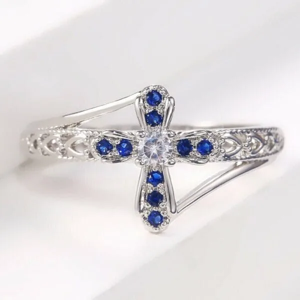 Round Solitaire Birthday Ring