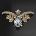 Pear Solitaire Engagement Ring