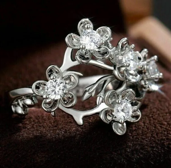 Round Solitaire Anniversary Ring
