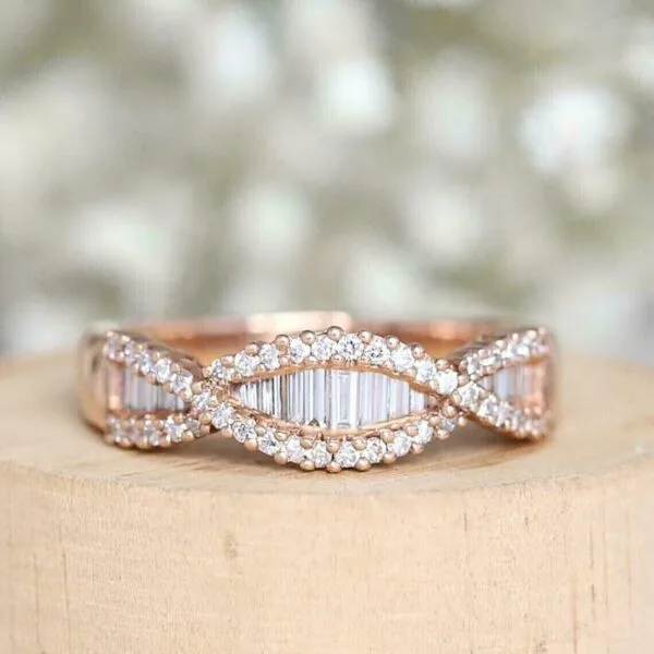 Baguette Anniversary Band Ring