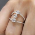 Baguette Solitaire Wedding Ring