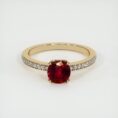 Round Solitaire Wedding Ring
