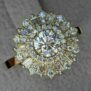 Round Cut Halo Ring