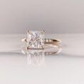 Princess Solitaire Engagement Ring