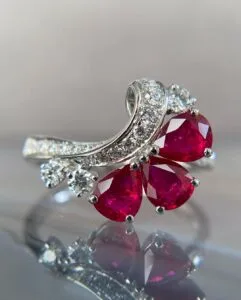 Pear Solitaire Engagement Ring