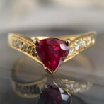Trillion Solitaire Proposal Ring