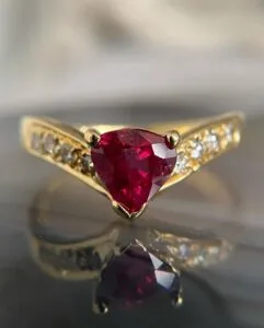 Trillion Solitaire Proposal Ring