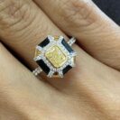 Radiant Engagement Promise Ring