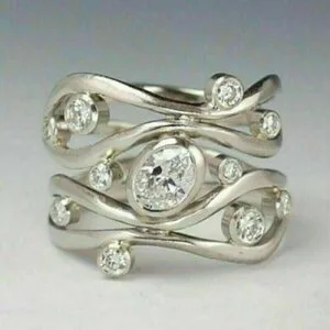 Oval Cut Bezel Ring