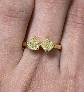 Heart and Princess Ring