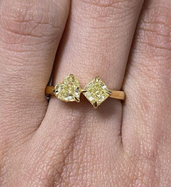 Heart and Princess Ring
