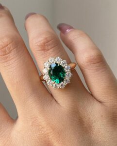 Oval Party Wear Ring