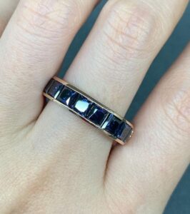 Princess Half Eternity Band