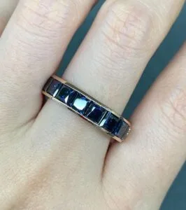 Princess Half Eternity Band