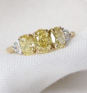 Oval Anniversary Gift Ring