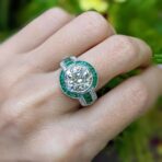 Round Bezel Proposal Ring