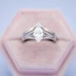 Marquise Solitaire Ring Set