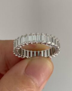 Emerald Full Eternity Ring