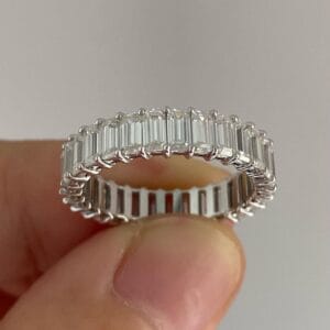 Emerald Full Eternity Ring