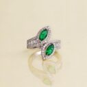 Marquise Halo Wedding Ring