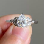 Pear Solitaire Engagement Ring