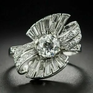 Round Party Wear Ring