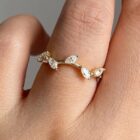 Marquise Half Eternity Ring
