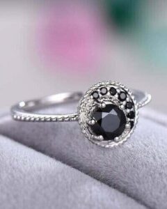 Round Solitaire Promise Ring