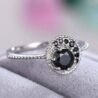 Round Solitaire Promise Ring