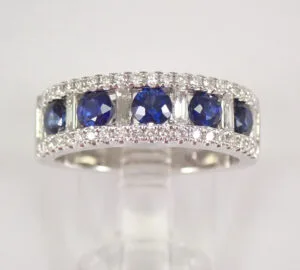 Round Half Eternity Ring