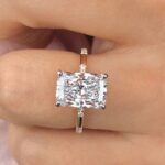 Radiant Solitaire Birthday Ring