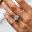Oval Bezel Birthday Ring