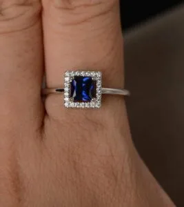Princess Halo Anniversary Ring