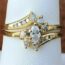 Marquise Solitaire Anniversary Ring