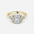 Emerald Cut Solitaire Ring