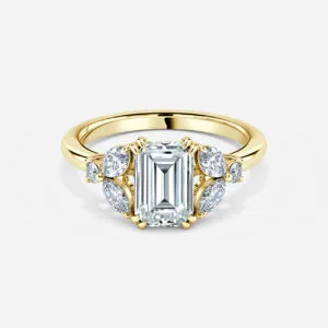 Emerald Cut Solitaire Ring