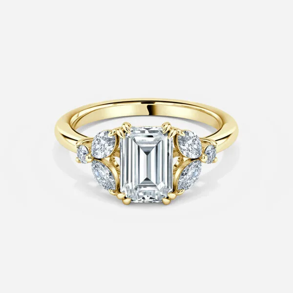 Emerald Cut Solitaire Ring