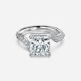 Princess Solitaire Birthday Ring