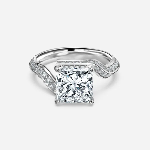 Princess Solitaire Birthday Ring