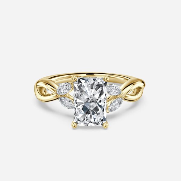 Radiant Solitaire Engagement Ring